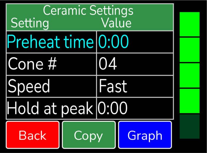 Ceramic Settings